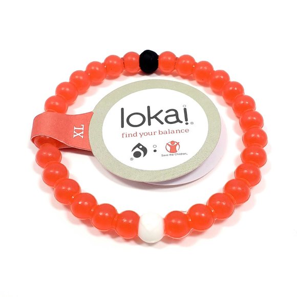 Lokai Bracelet Save The Children Red S M L XL NEW - Picture 5 of 6